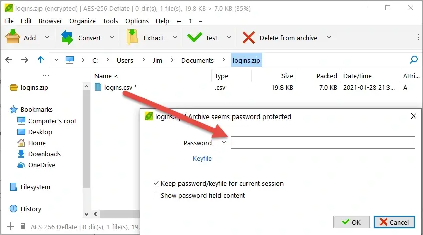 Как защитить файлы паролем с помощью PeaZip | Советы от Дэйва по работе с компьютером